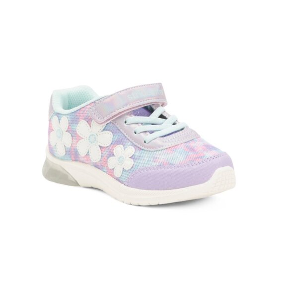 STRIDE RITE Shoes - STRIDE RITE Lavender Munchkin Lighted Petal Sneakers (Toddler)